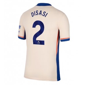 Chelsea Axel Disasi #2 Venkovní Dres 2024-25 Krátký Rukáv